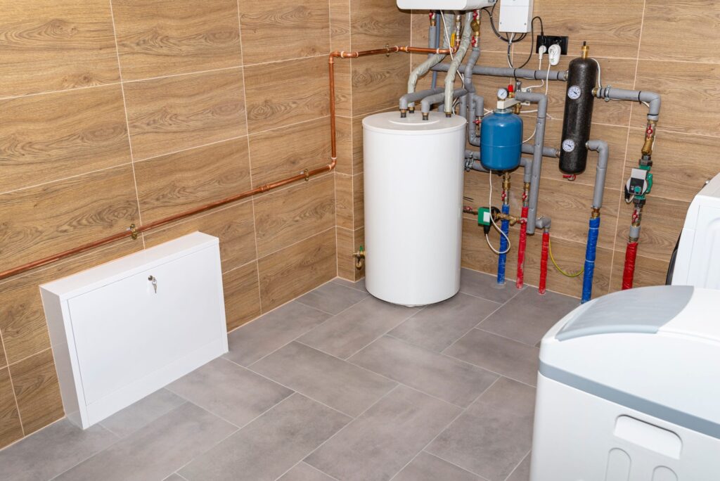 Residential water heater and plumbing system installed in Auburndale